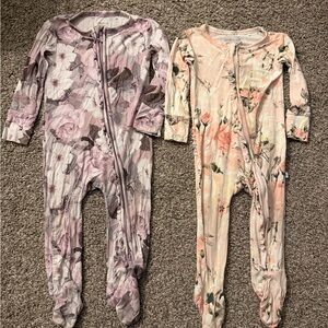 2 posh peanut sleepers 12-18 months